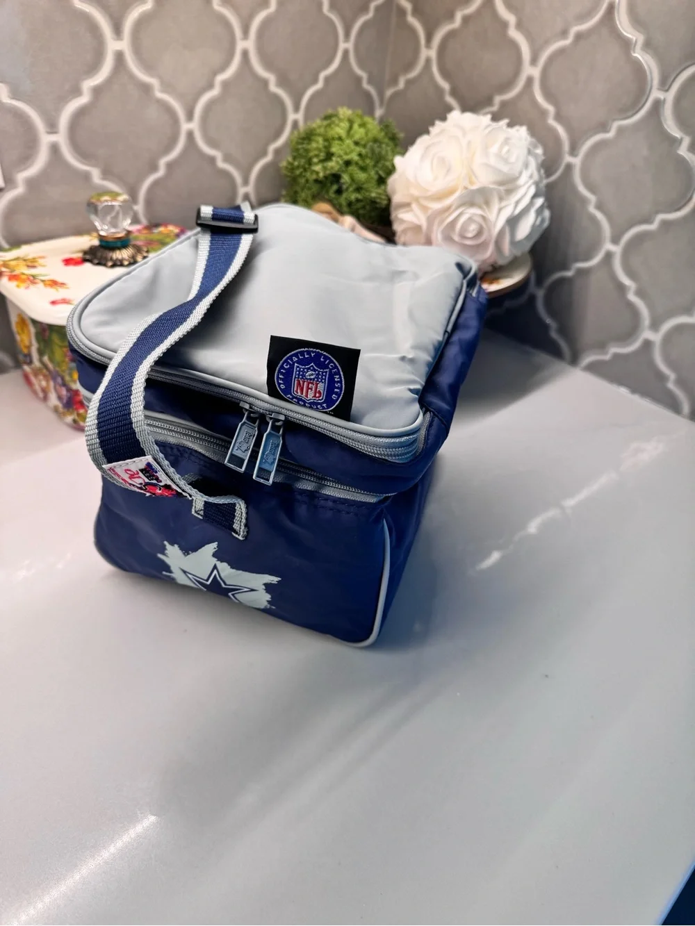 Vintage NFL Dallas Cowboys Insulated Lunch Bag Cooler Officially Licensed